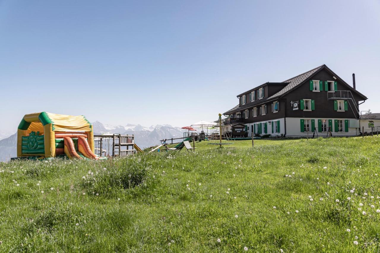 Rigi-Burggeist Alpine Guesthouse Gersau Exterior foto