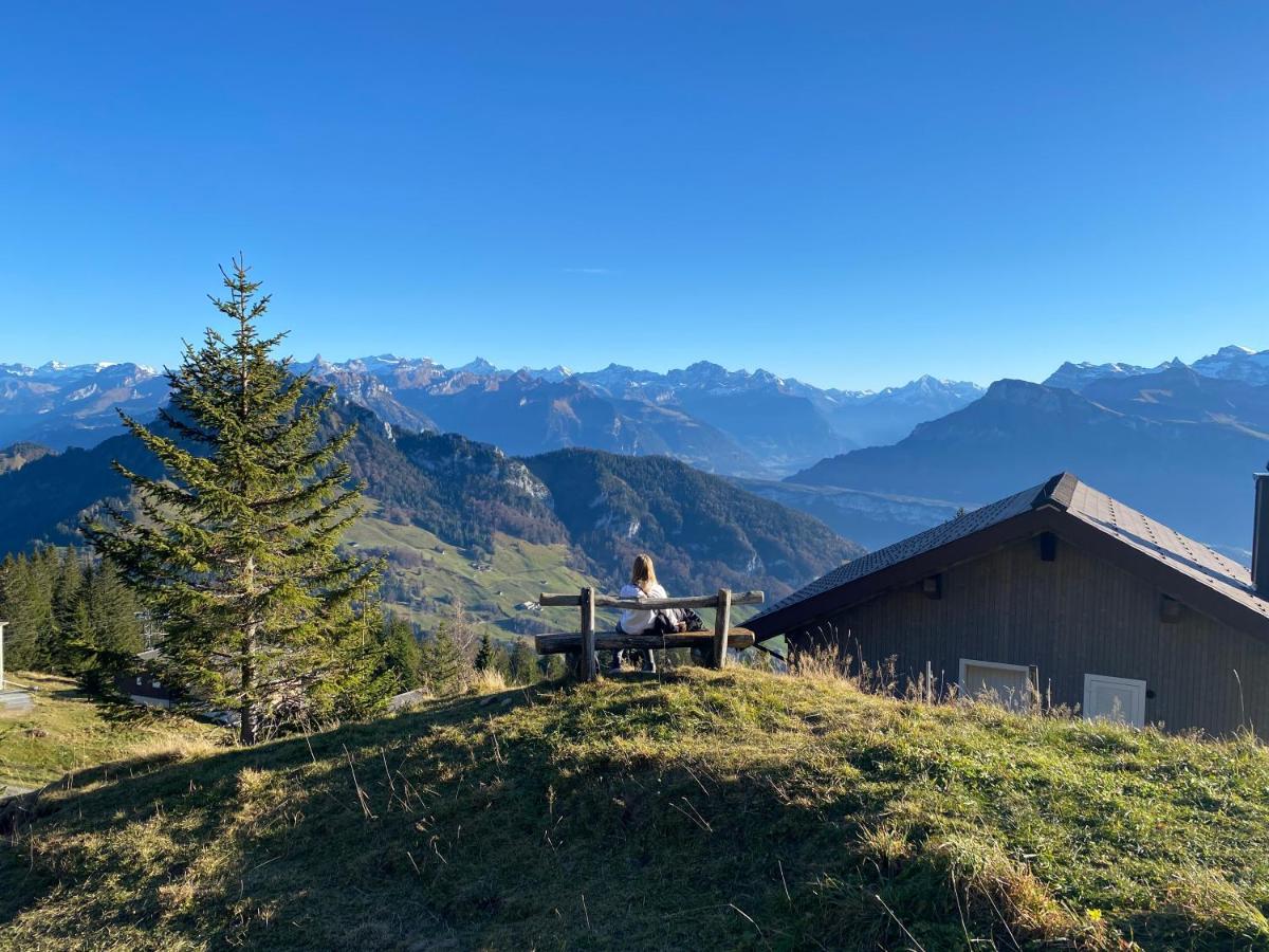 Rigi-Burggeist Alpine Guesthouse Gersau Exterior foto