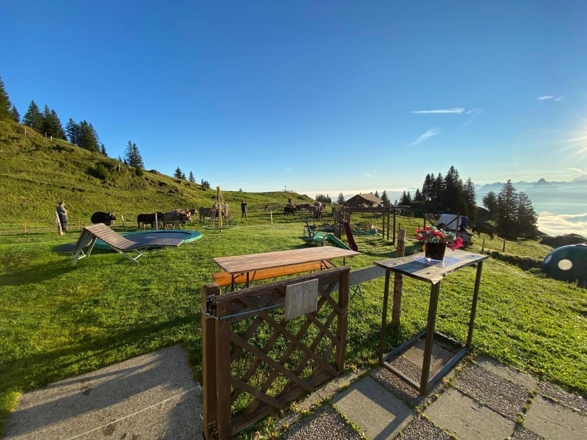 Rigi-Burggeist Alpine Guesthouse Gersau Exterior foto